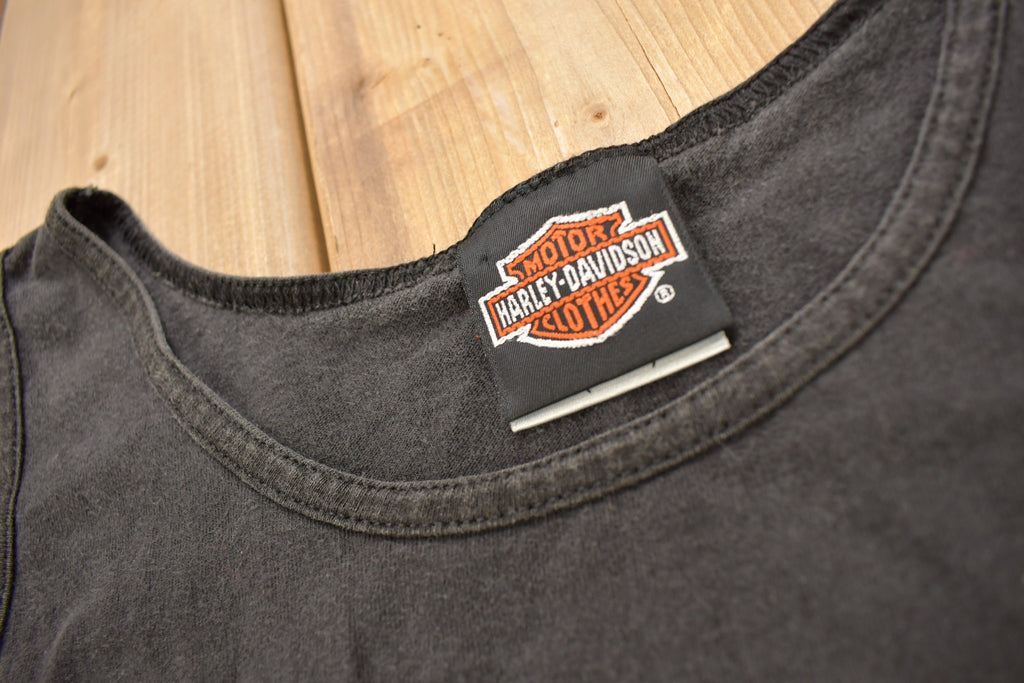 Vintage 1992 Coastal Harley Davidson Myrtle Beach South Carolina Graphic Tank Top