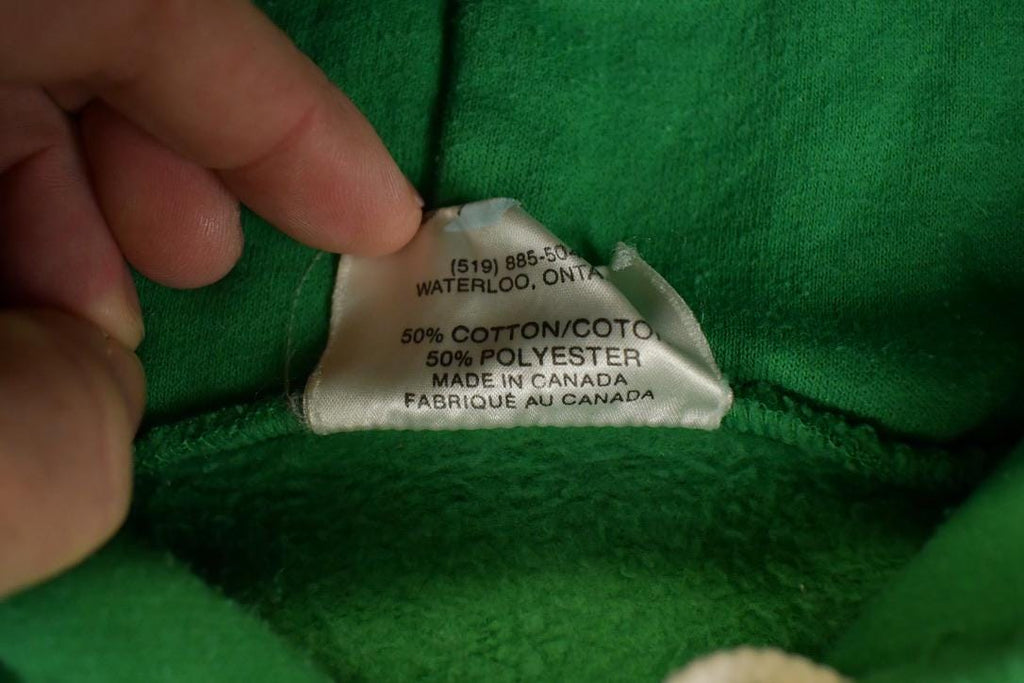 Vintage 1990s Personalities Of Waterloo Blank Hoodie Sweatshirt Men's L
