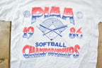 Vintage 1986 PIAA Softball Championships Graphic T-Shirt