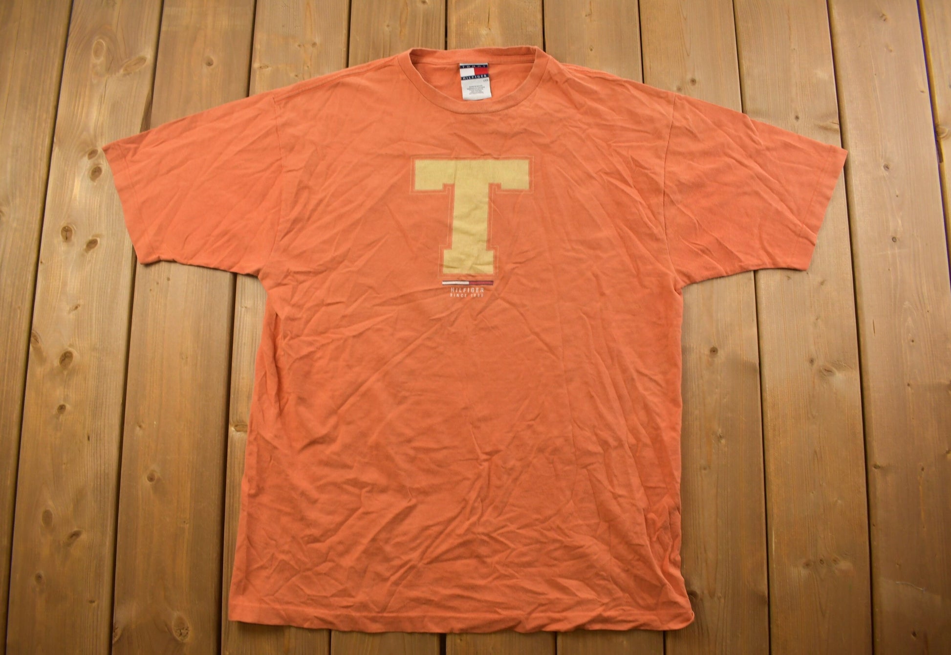 Vintage 1990s Tommy Hilfiger Graphic T Shirt