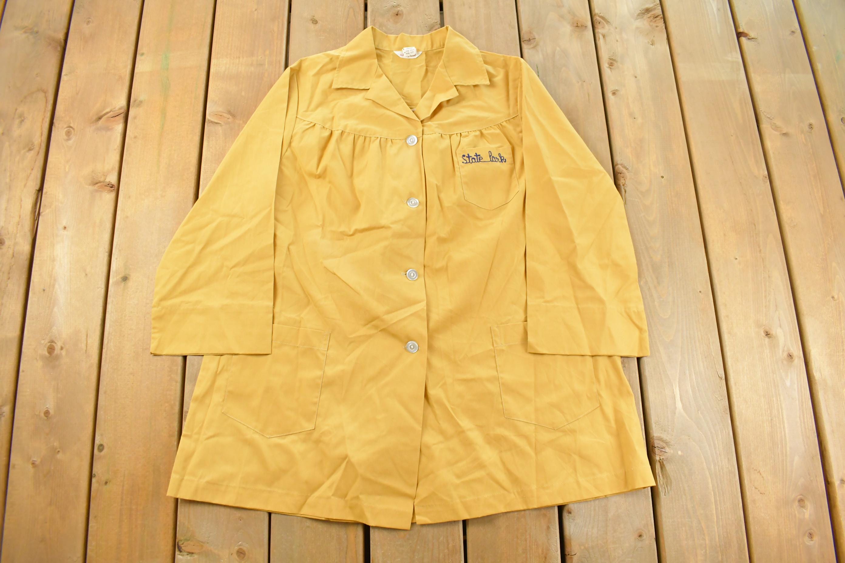 Vintage 1960s State Park Blazer Shirt Jacket Women's Large