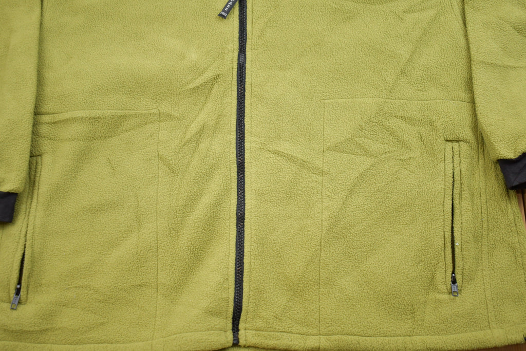 Vintage 1990s Compass Full Zip Fleece Sweater