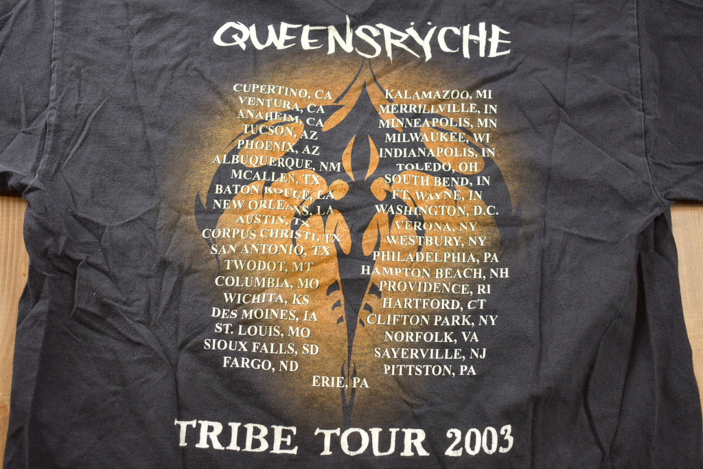 Vintage 2003 Queensryche Tribe Tour T-shirt