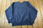 Vintage 1990s Newport Rhode Island Rowing Champion Reverse Weave Crewneck Sweatshirt / Made In USA / Heavy Weight / 90s Champion