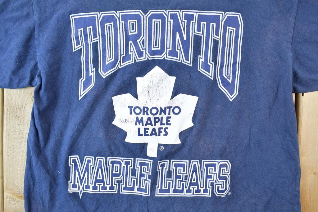Vintage 1990s Toronto Maple Leafs NHL Graphic T-Shirt