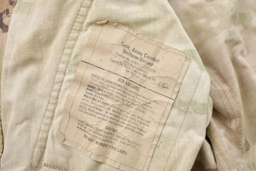 Vintage Military Zip Up Shirt