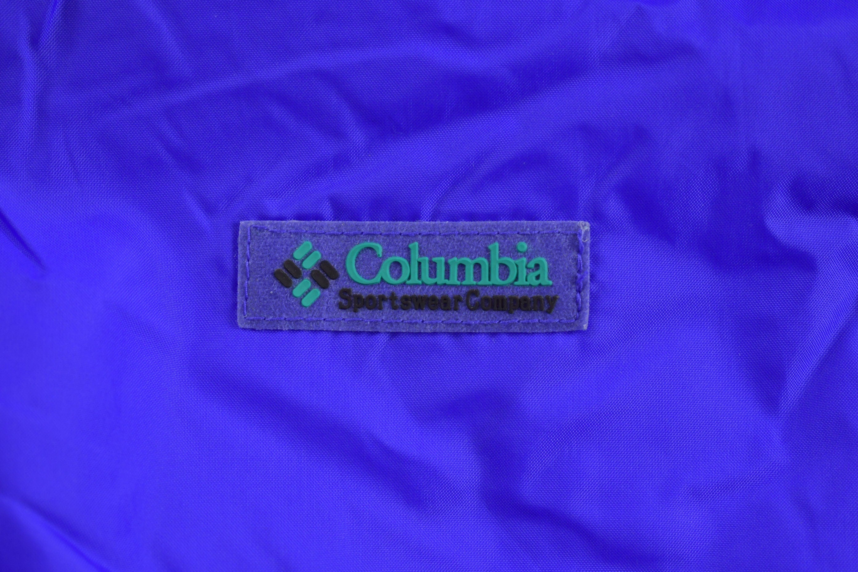 Vintage 1980s Columbia Sportswear Reversible Puffer Jacket