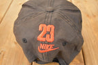 Vintage 1990s Nike Air Jordan 23 Embroidered Snapback NBA Hat / 90's Jordans Basketball Cap
