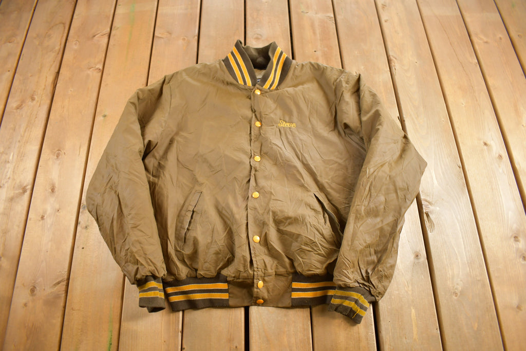 Vintage 1989 St Pius X Champions Bomber Jacket