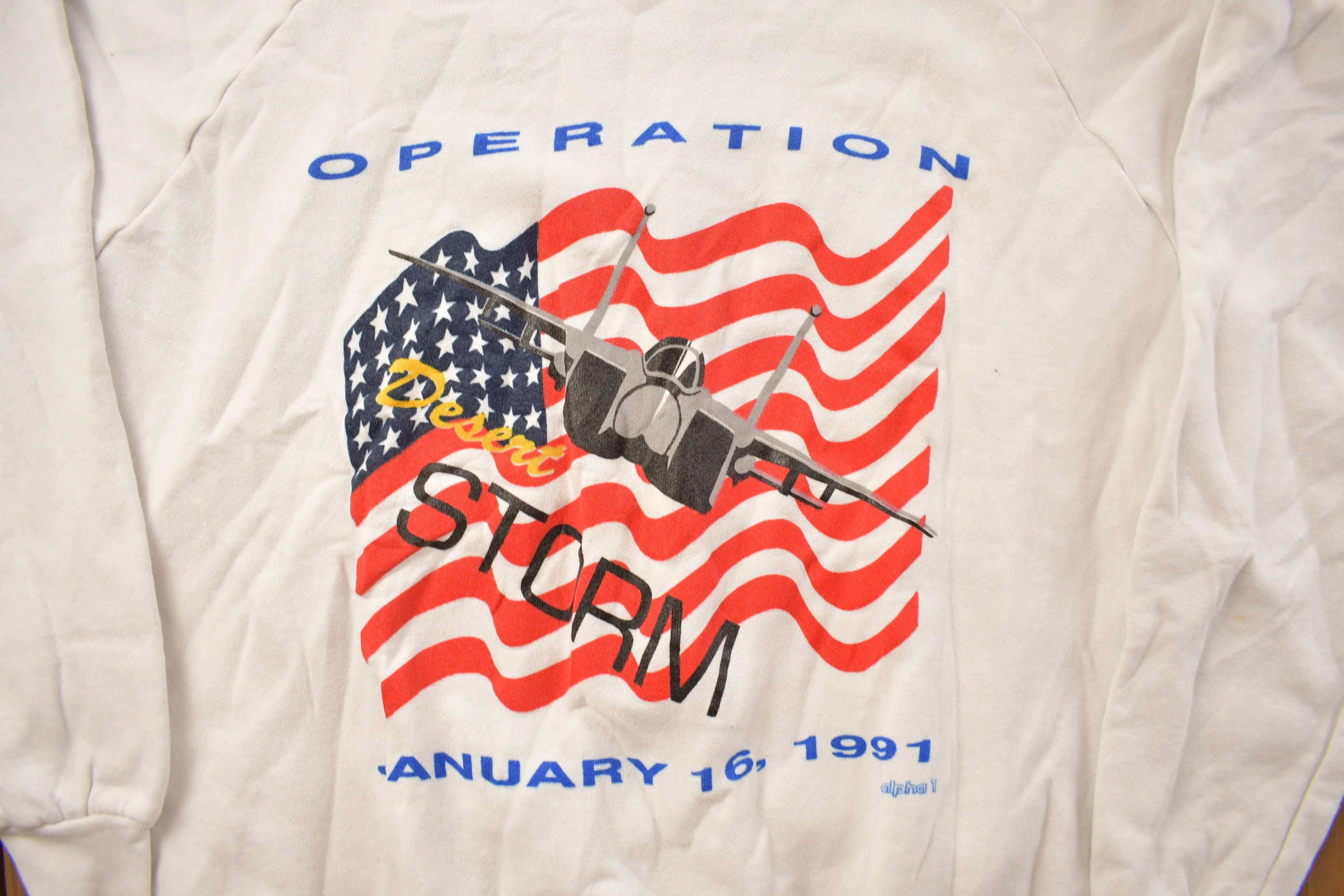 Vintage 1991 Operation Desert Storm Crewneck Sweatshirt