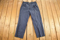 Vintage 1990s Nautica Solid Pattern Trousers Size 32 x 26.5