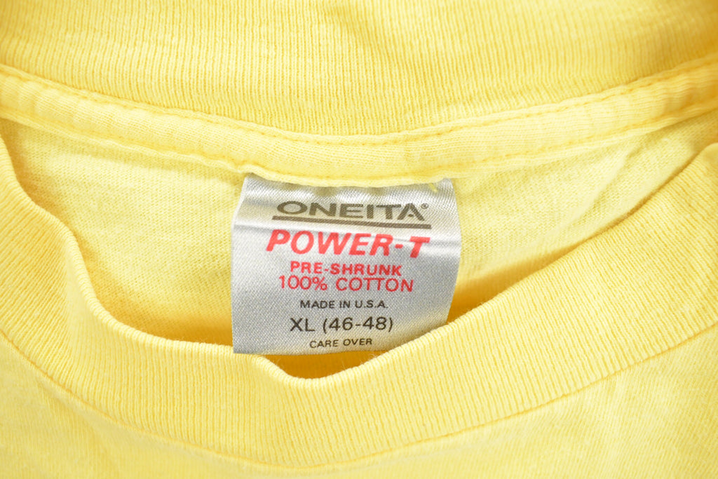 Vintage 1990s Yellow Ford Motors T-Shirt