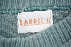 Vintage 1990s Barrel 2 3D Cable Knit Crewneck Sweater