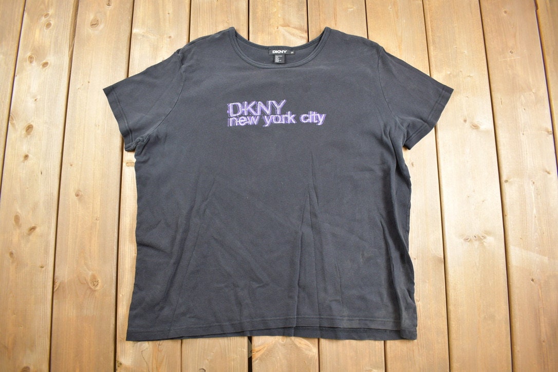 Vintage Y2K DKNY Graphic T Shirt