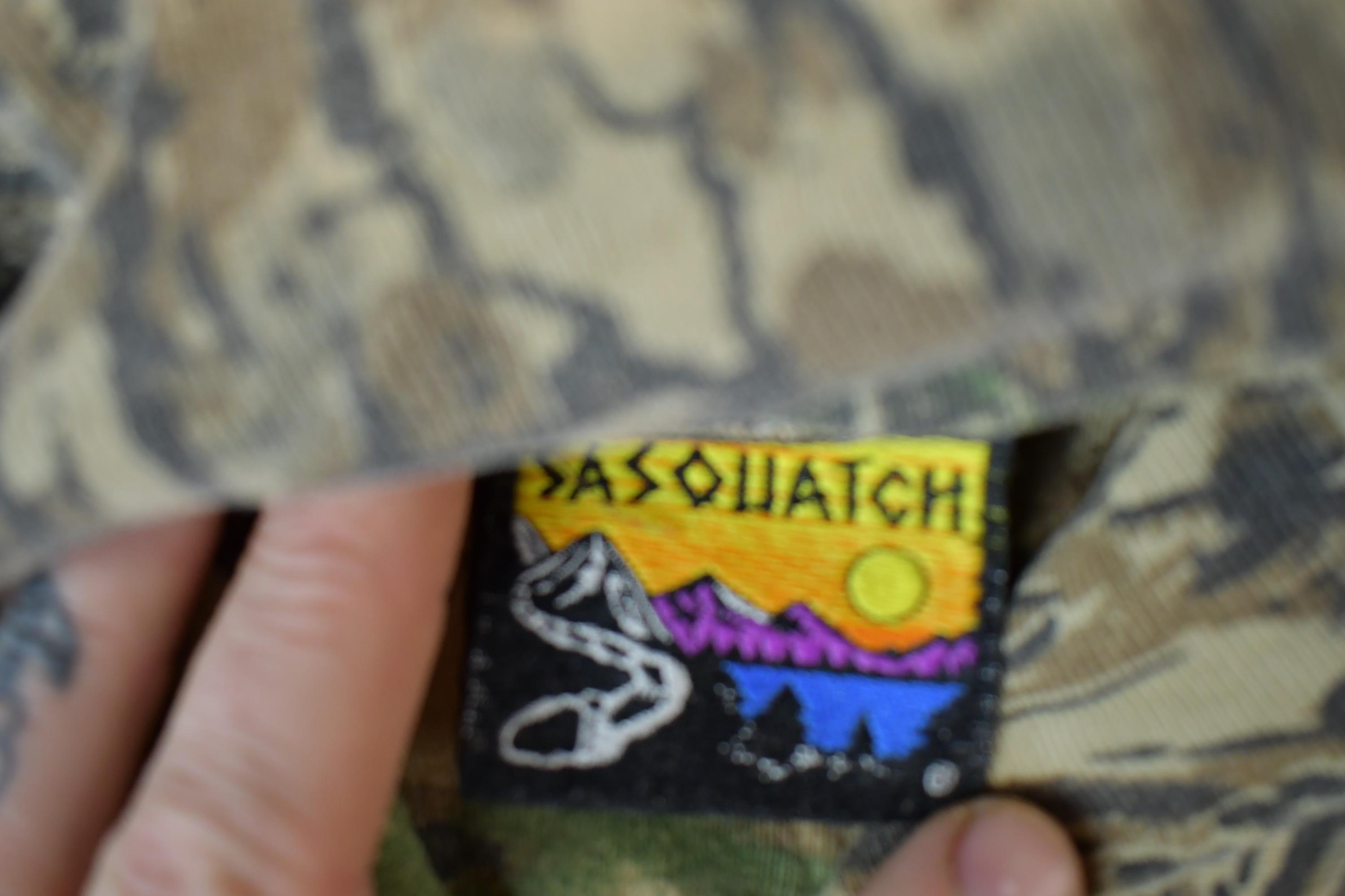 Vintage 1990s Sasquatch Turtleneck Pocket Sweater