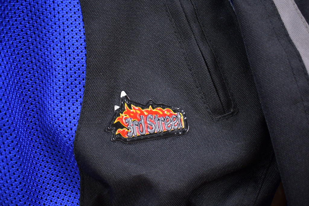 Vintage 1990s 3rd Street Leathers Full Zip Jacket