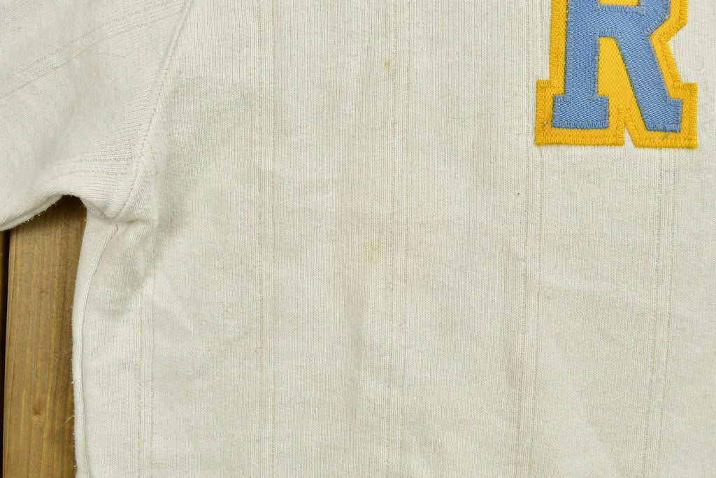 Vintage 1980s RVHS Embroidered Crewneck Sweatshirt / 80s Crewneck / Made In USA / Heavy Weight