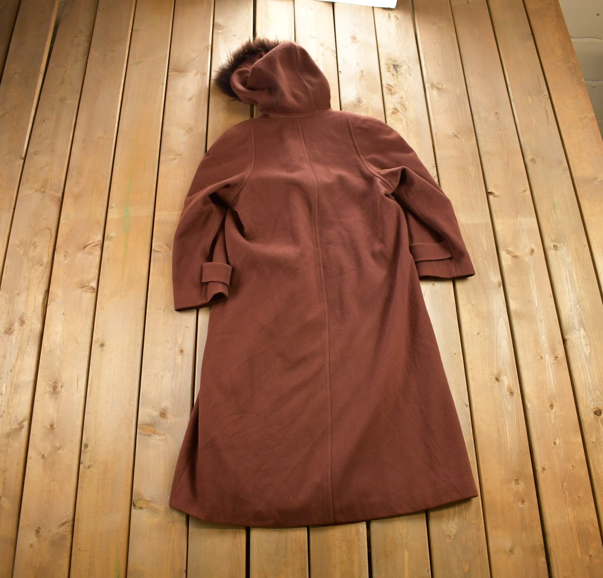 Vintage 1970s Fleet Street Full Length Over Coat