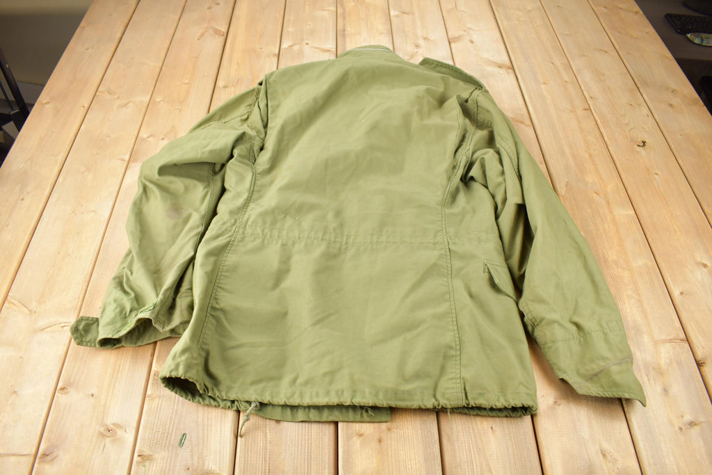 Vintage 1971 Military Mans Cold Weather Field Coat