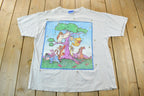 Vintage 1990s Winnie The Pooh Cartoon Promo T-Shirt