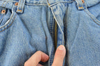 Vintage 1990s Levi's 560 Loose Fit Denim Blue Jeans Size 30 x 32 / 90s Levi's / Distressed Sun Faded Jeans / Made in USA / Streetwear
