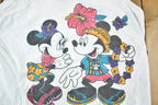 Vintage 1990s Jerry Leigh Mickey And Minnie Disney Cartoon Promo Tank Top Womens S