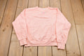 Vintage 1980s Floral Embroidered Raglan Sweatshirt