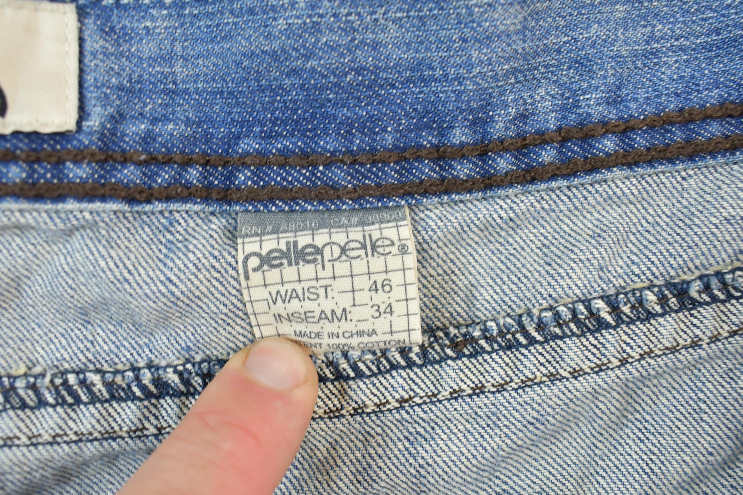 Vintage 1990's Pele Pele Premium Jeans Size 46x34
