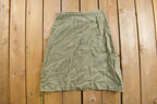 Vintage 1970s Herringbone Skirt Size 29