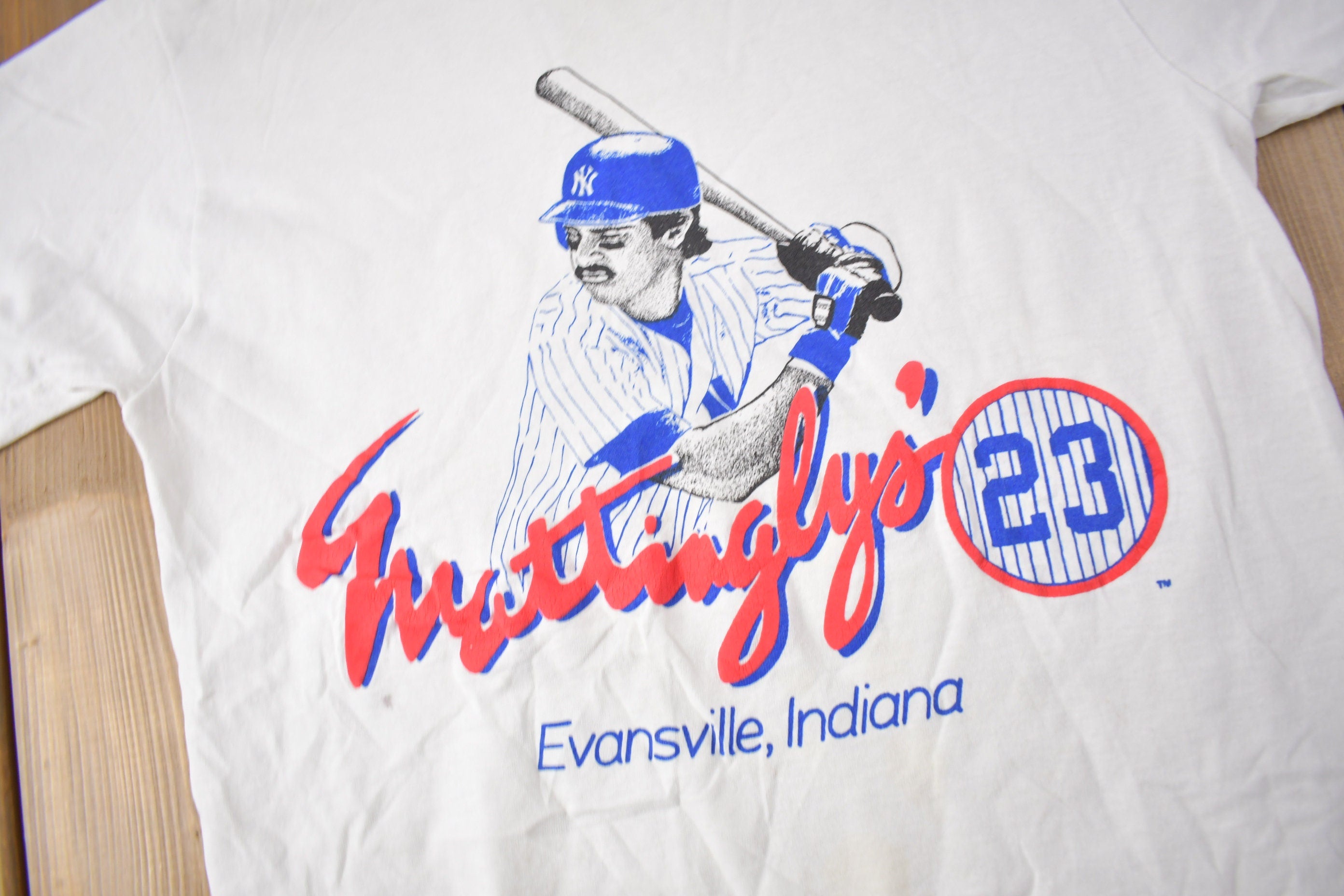 Vintage 1980s Don Mattingly New York Yankees Graphic Tee