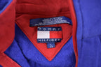 Vintage 1990s Tommy Hilfiger Embroidered Fleece Pullover Sweater
