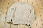 Vintage 1980s Cable Knit Cardigan Sweater