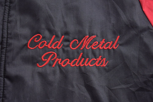 Vintage 1990s King Louie Zip Up Jacket / Cold Metal Products / Color Block / Made In USA / Streetwear