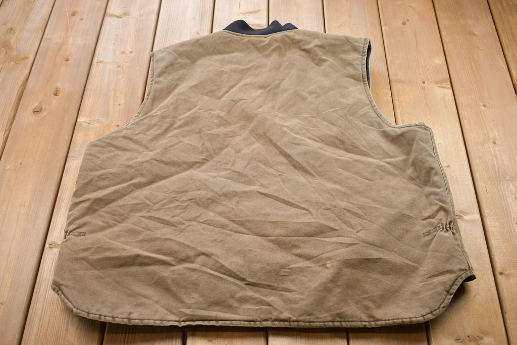 Vintage 1990s Carhartt Full Zip Insulated Vest