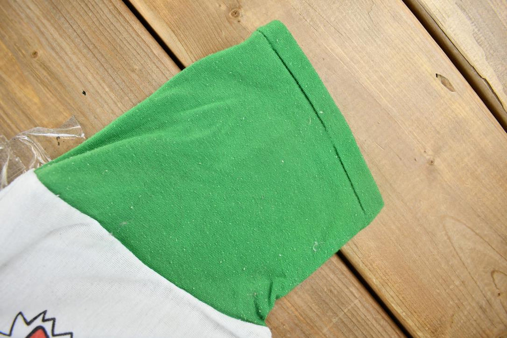 Vintage 1990 Teenage Mutant Ninja Turtles Cowabunga Michaelangelo Graphic Child Size T-Shirt