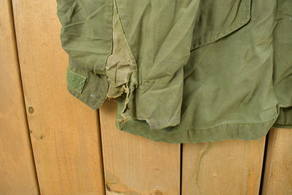 Vintage 1970s M-65 Military Field Coat Men's Large