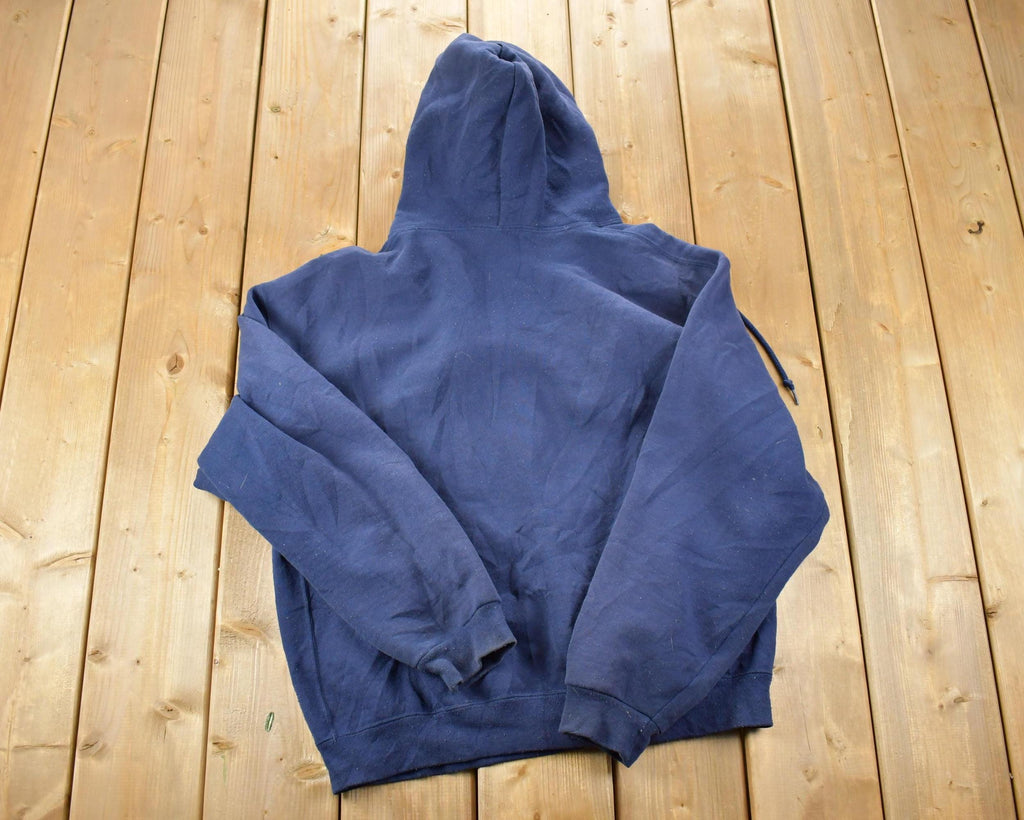 Vintage 1990s Russell Athletics Blank Zip Up Hoodie Sweatshirt