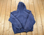 Vintage 1990s Russell Athletics Blank Zip Up Hoodie Sweatshirt