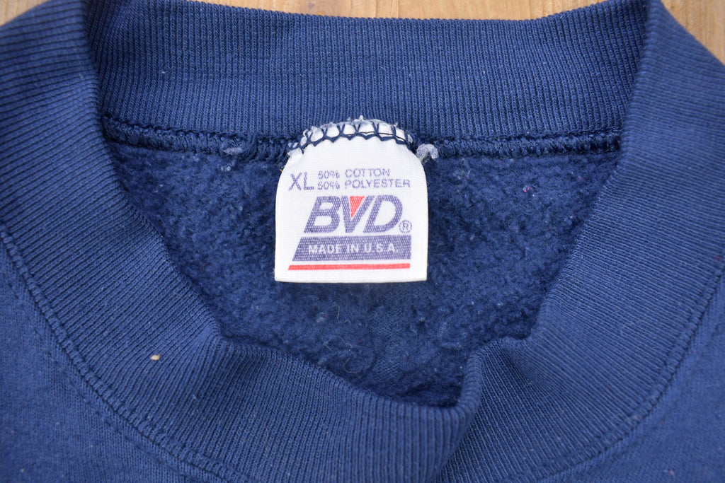 Vintage 1990s BVD Blank Crewneck Sweatshirt