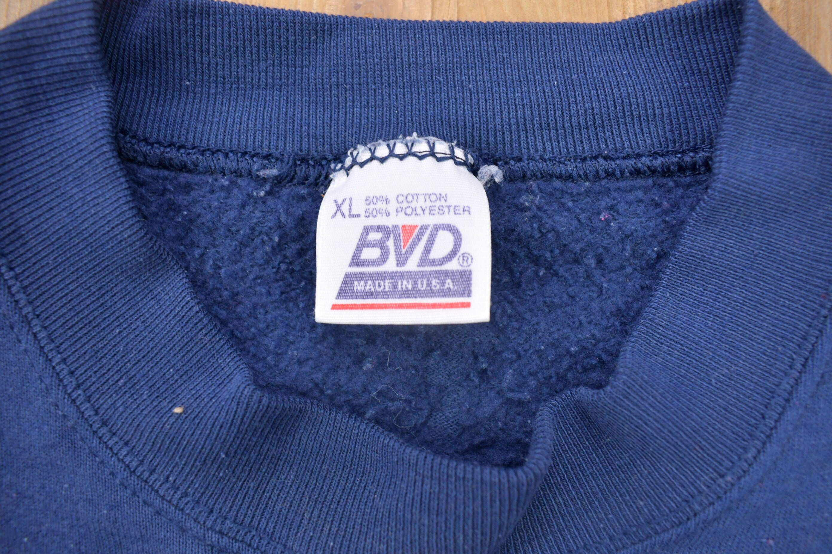 Vintage 1990s BVD Blank Crewneck Sweatshirt