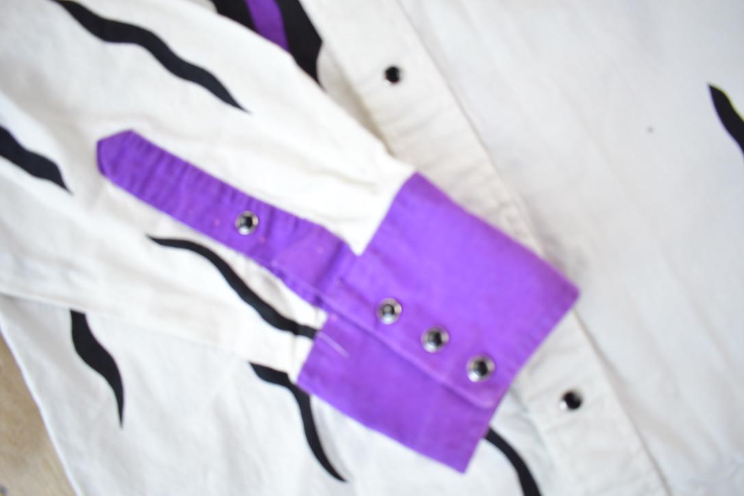 Vintage 1980s Brooks & Dunn Western Style Snap Button Shirt