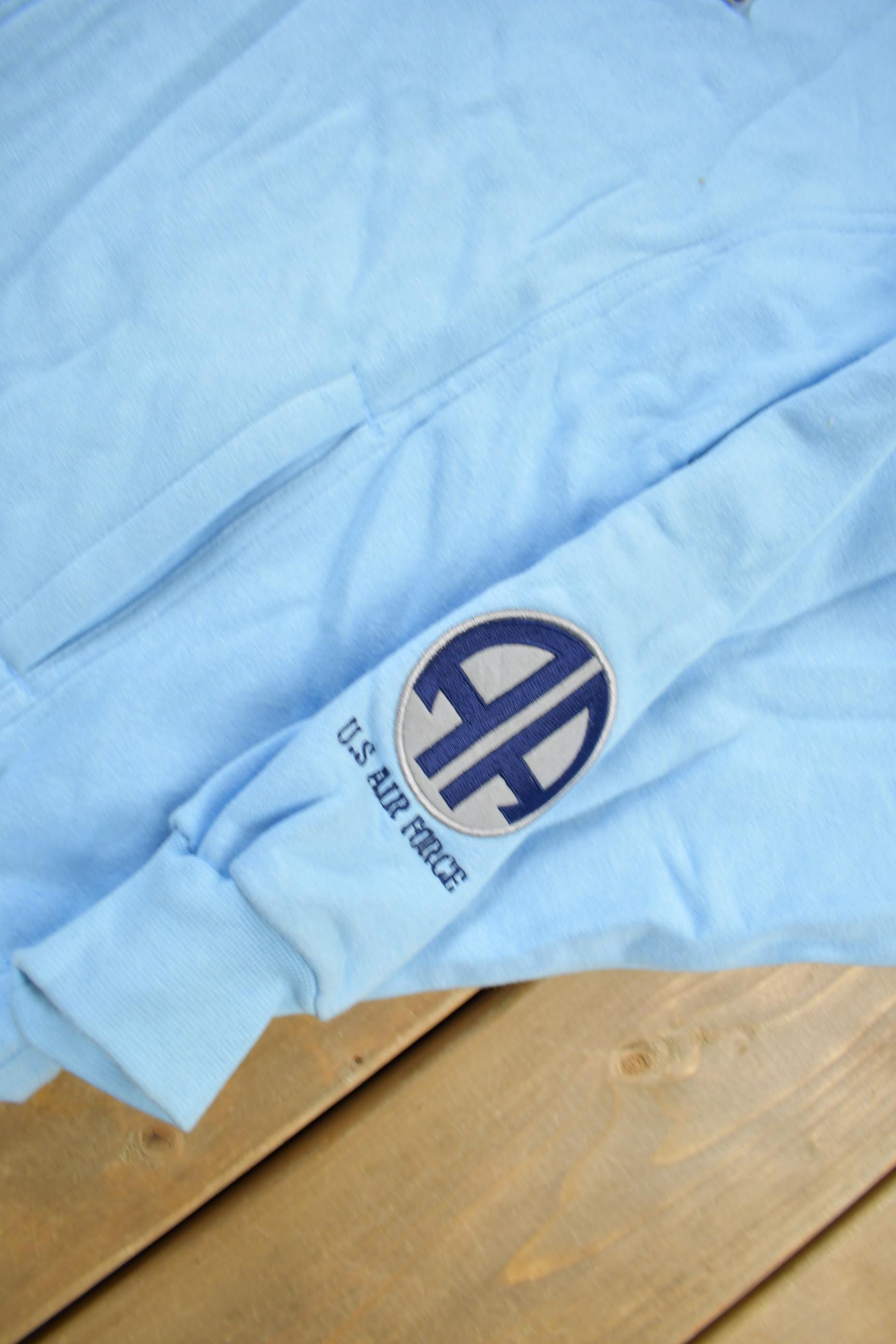 Vintage Deadstock Y2K Davoucci Embroidered Zip Up Hoodie Size XXL