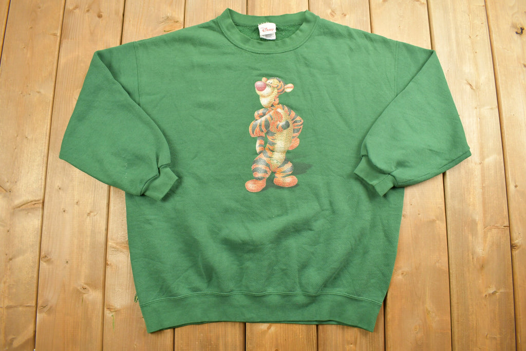 Vintage 1990s Walt Disney World Tigger Graphic Disney Crewneck