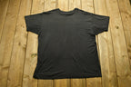 Vintage 1991 USMC War Zone 3D Emblem T-Shirt