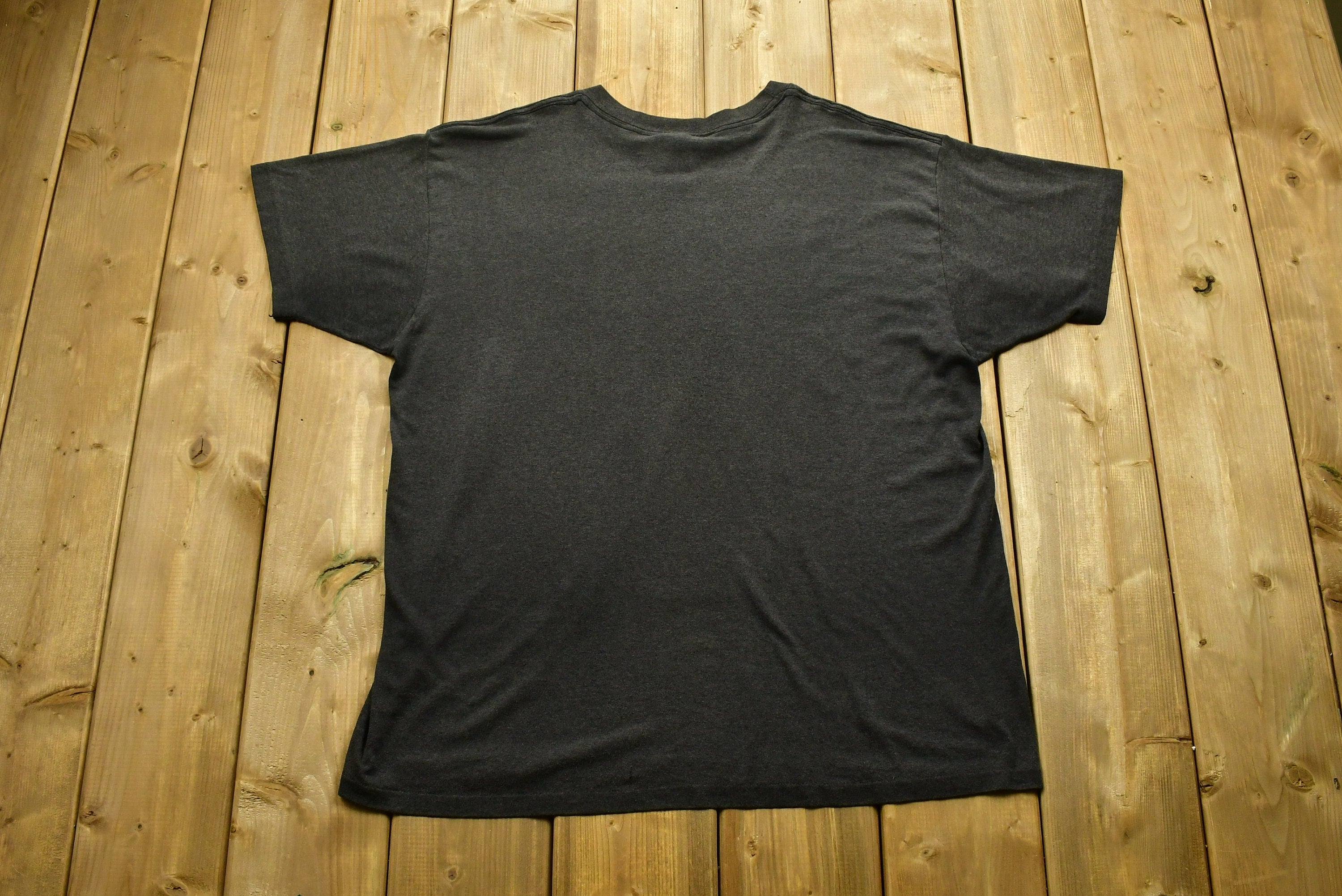 Vintage 1991 USMC War Zone 3D Emblem T-Shirt