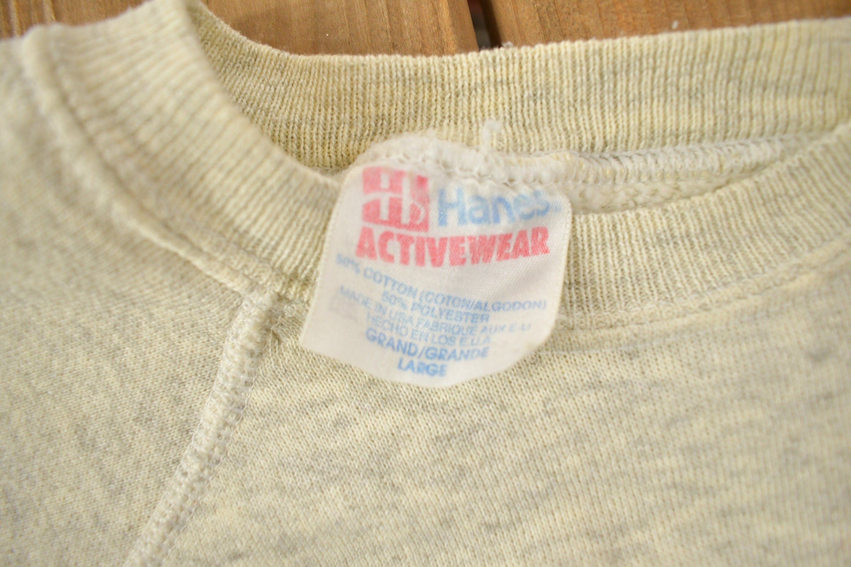 Vintage 1990s Tupperware USA Flag Crewneck Sweatshirt