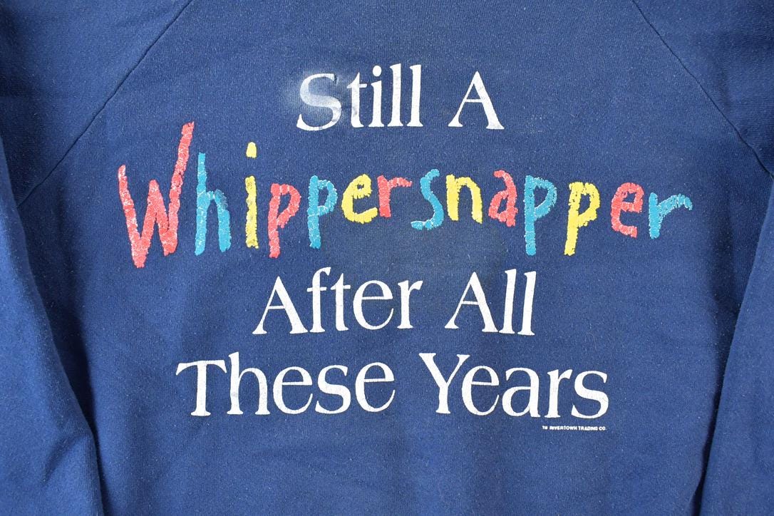 Vintage 1990s Whippersnapper Cute Crewneck Sweater