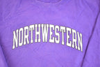 Vintage Y2K Northwestern University Champion Reverse Weave Sweatshirt Men's XXL / 2000s Heavyweight Sweater / 2000s Cross Grain