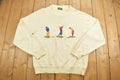 Vintage 1990s Susquehanna Trail Embroidered Golf Knitted Sweater