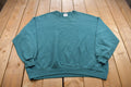 Vintage 1990s Jerzees Blank Crewneck Sweatshirt